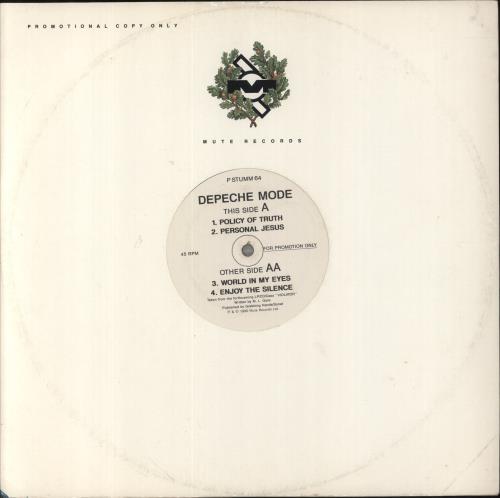 Depeche Mode Violator Album Sampler 12" vinyl single (12 inch record / Maxi-single) UK DEP12VI07917