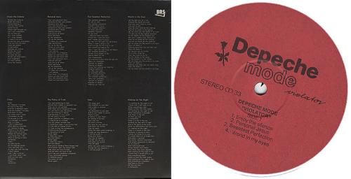 Depeche Mode Violator vinyl LP album (LP record) Bulgarian DEPLPVI385584