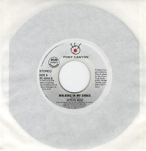 Depeche Mode Walking In My Shoes 7" vinyl single (7 inch record / 45) Philippino DEP07WA342567