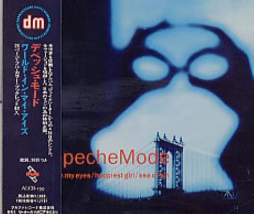 Depeche Mode World In My Eyes + obi CD single (CD5 / 5") Japanese DEPC5WO216166