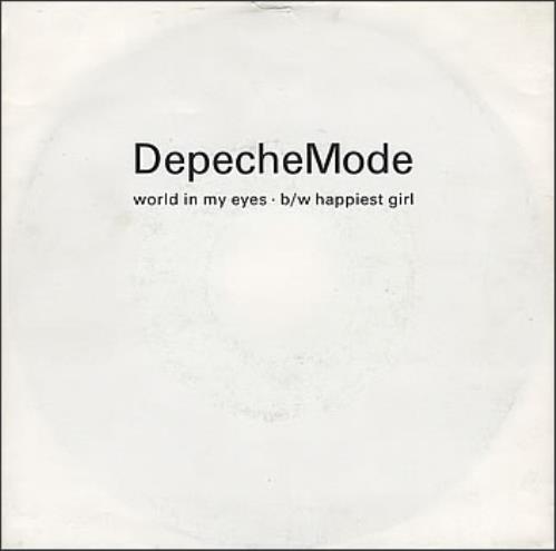 Depeche Mode World In My Eyes 7" vinyl single (7 inch record / 45) German DEP07WO384398
