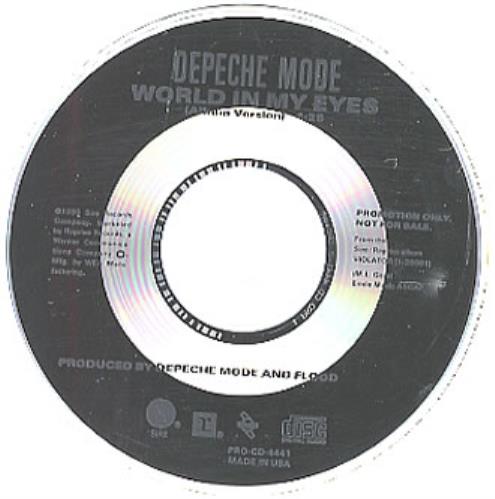 Depeche Mode World In My Eyes CD single (CD5 / 5") US DEPC5WO07853