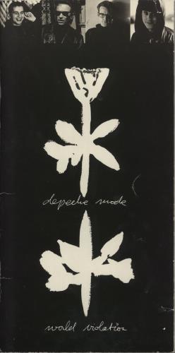 Depeche Mode World Violation - EX tour programme UK DEPTRWO378745