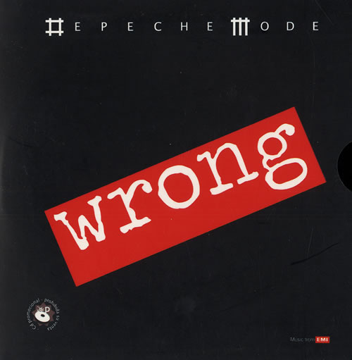 Depeche Mode Wrong - Club Mixes CD single (CD5 / 5") Colombian DEPC5WR475232