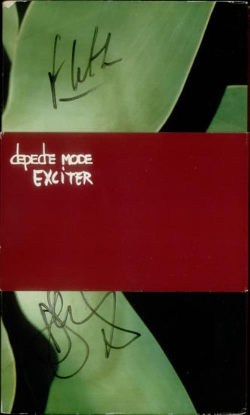 Depeche Mode Exciter Autographed UK Promo box set (546909)
