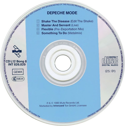 Depeche Mode Shake The Disease Original German CD single (CD5 / 5") (7955)