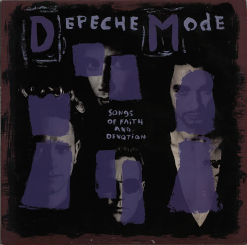 Depeche Mode Songs Of Faith And Devotion - EX vinyl LP album (LP record) UK DEPLPSO592193