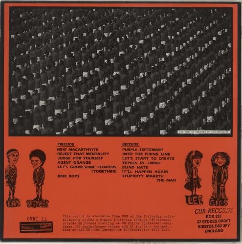 Depraved Stupidity Maketh The Man vinyl LP album (LP record) UK ZFPLPST713269