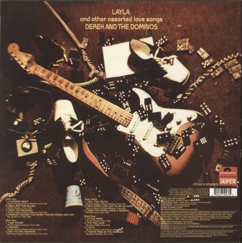 Derek And The Dominos Layla - 180gm 2-LP vinyl record set (Double LP Album) UK D&D2LLA888353