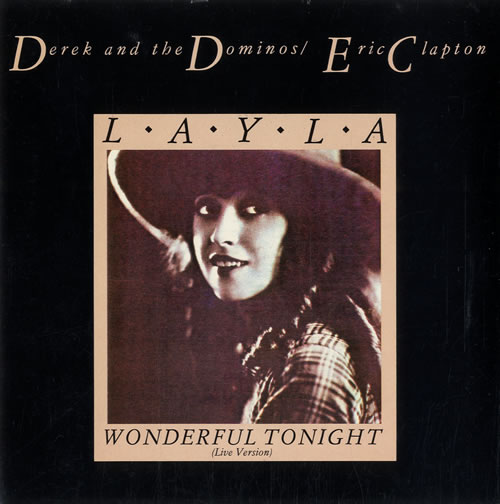Derek And The Dominos Layla - Picture Sleeve 7" vinyl single (7 inch record / 45) UK D&D07LA75344