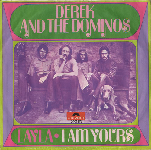 Derek And The Dominos Layla 7" vinyl single (7 inch record / 45) German D&D07LA108195