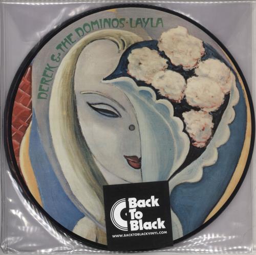 Derek And The Dominos Layla picture disc LP (vinyl picture disc album) UK D&DPDLA593091