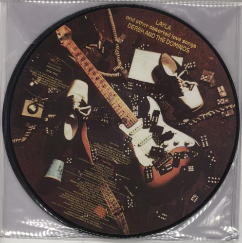 Derek And The Dominos Layla picture disc LP (vinyl picture disc album) UK D&DPDLA593091