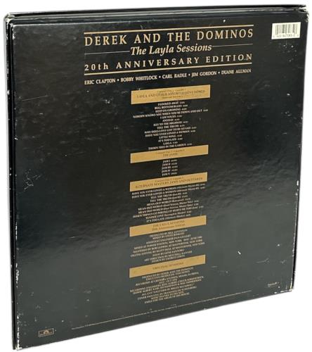 Derek And The Dominos The Layla Sessions CD Album Box Set US D&DDXTH865150