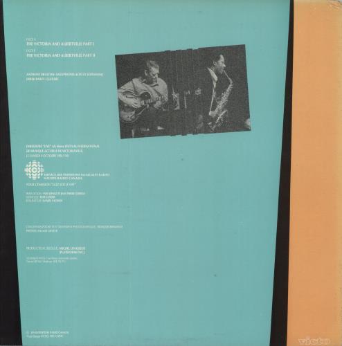 Derek Bailey Moment Pr�cieux vinyl LP album (LP record) Canadian EZ1LPMO851638