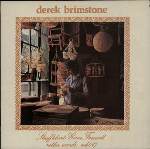 Derek Brimstone Shuffleboat River Farewell - Autographed vinyl LP album (LP record) UK H13LPSH634217