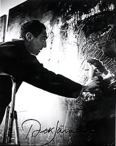 Derek Jarman Autographed Publicity Photograph photograph UK DJ2PHAU268903