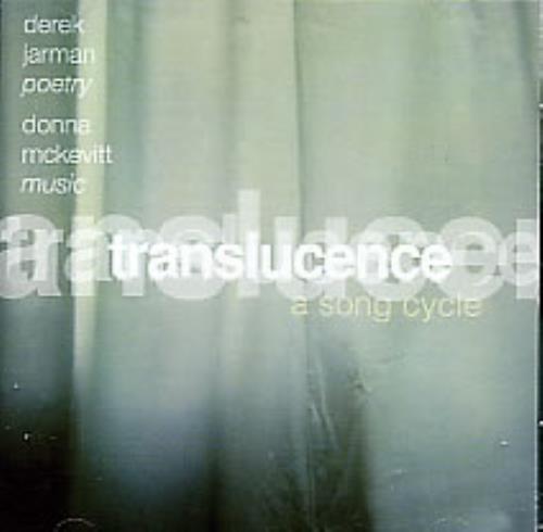 Derek Jarman Translucence CD album (CDLP) UK DJ2CDTR282484