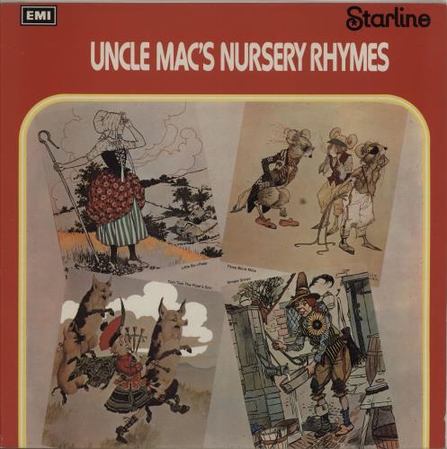Derek McCulloch Uncle Mac's Nursery Rhymes vinyl LP album (LP record) UK 7DMLPUN762641