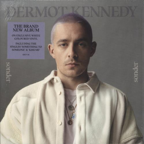 Dermot Kennedy Sonder - White Vinyl - Hype-sticker vinyl LP album (LP record) UK 024LPSO871589