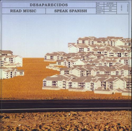 Desaparecidos Read Music, Speak Spanish + 7" vinyl LP album (LP record) US DE2LPRE805655