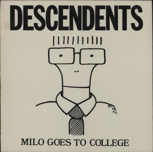 Descendents Milo Goes To College vinyl LP album (LP record) US DECLPMI756848