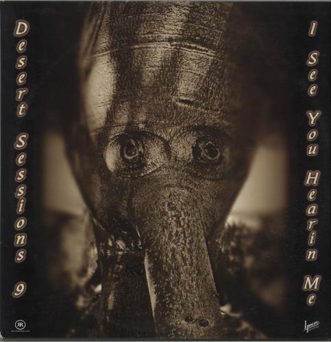 Desert Sessions Desert Sessions 9 & 10 - Hype Sticker 2-LP vinyl record set (Double LP Album) UK DEI2LDE272514