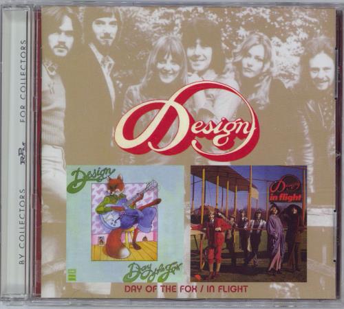 Design Day Of The Fox / In Flight CD album (CDLP) UK 3DECDDA774109