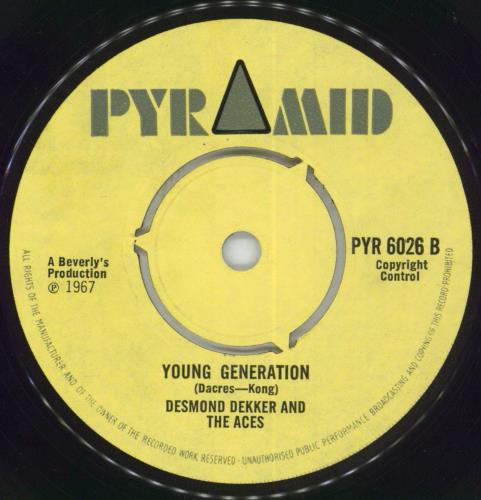 Desmond Dekker It Pays 7" vinyl single (7 inch record / 45) UK DDK07IT850779