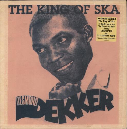 Desmond Dekker The King Of Ska - 180gm - Sticker vinyl LP album (LP record) UK DDKLPTH875876