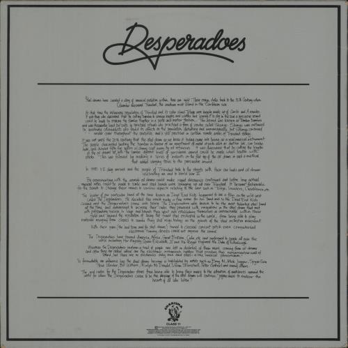 Desperadoes Deperadoes vinyl LP album (LP record) UK DS5LPDE391330