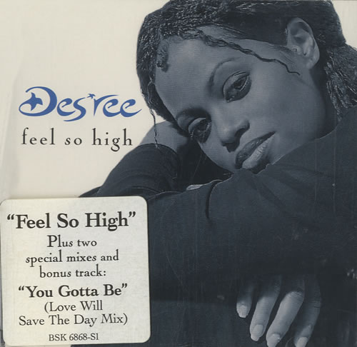Des'ree Feel So High CD single (CD5 / 5") US DSRC5FE464112