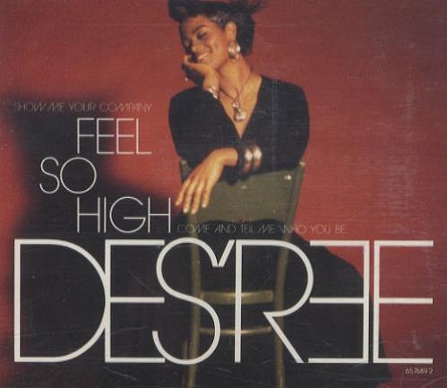 Des'ree Feel So High CD single (CD5 / 5") UK DSRC5FE65807