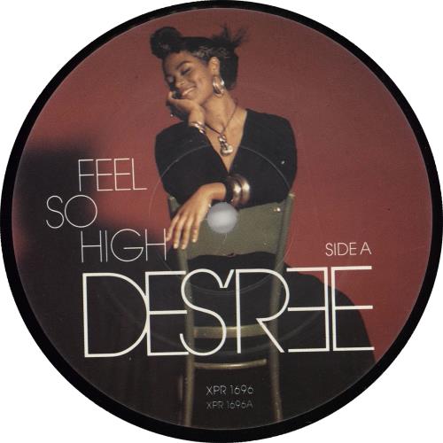 Des'ree Feel So High 12" vinyl single (12 inch record / Maxi-single) UK DSR12FE706762