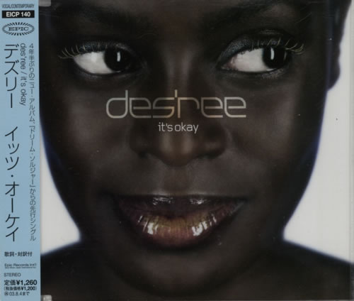 Des'ree It's OK CD single (CD5 / 5") Japanese DSRC5IT229592