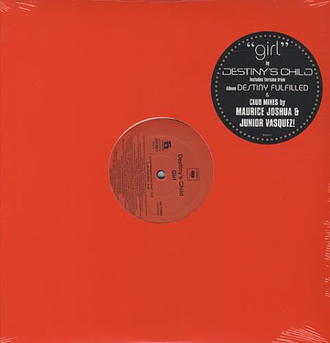 Destiny's Child Girl 12" vinyl single (12 inch record / Maxi-single) US DCH12GI329065