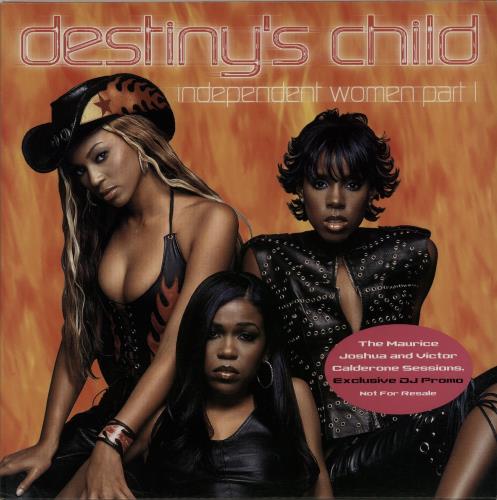 Destiny's Child Independent Women Part 1 12" vinyl single (12 inch record / Maxi-single) UK DCH12IN168694