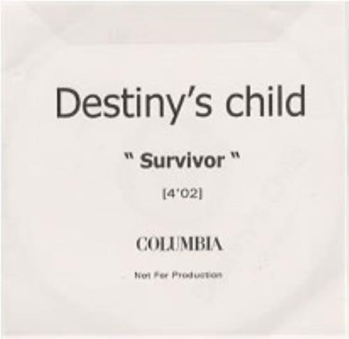 Destiny's Child Survivor CD-R acetate UK DCHCRSU181547