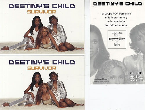 Destiny's Child Survivor memorabilia Mexican DCHMMSU341079