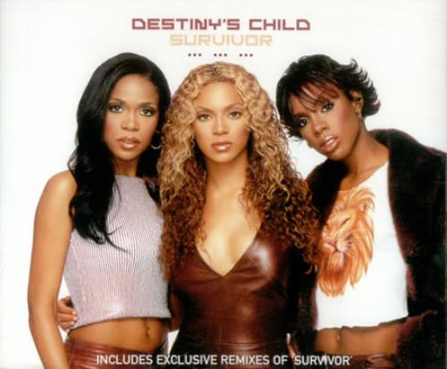 Destiny's Child Survivor UK 2-CD single set (Double CD single