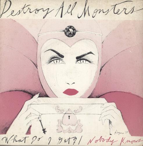 Destroy All Monsters What Do I Get 7" vinyl single (7 inch record / 45) UK DM007WH389248