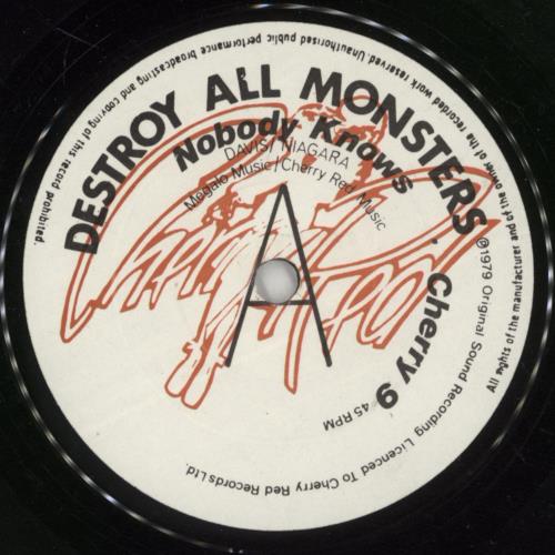 Destroy All Monsters What Do I Get 7" vinyl single (7 inch record / 45) UK DM007WH389248
