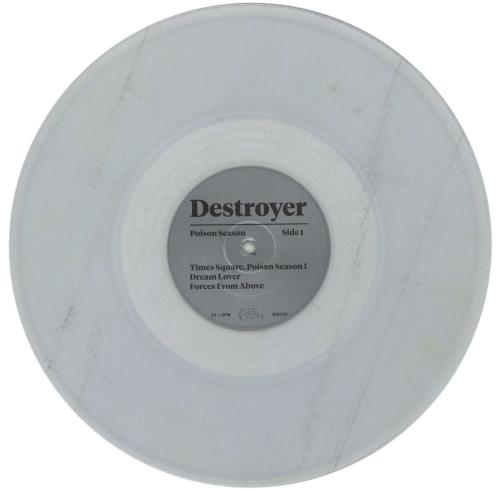Destroyer Poison Season - Clear Vinyl 2-LP vinyl record set (Double LP Album) UK Q082LPO865107