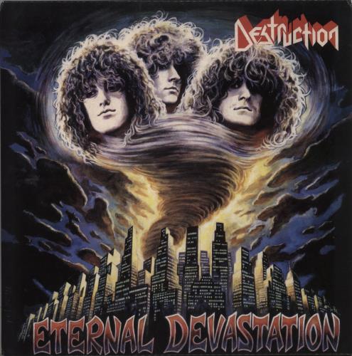 Destruction Eternal Devastation vinyl LP album (LP record) German D47LPET868661