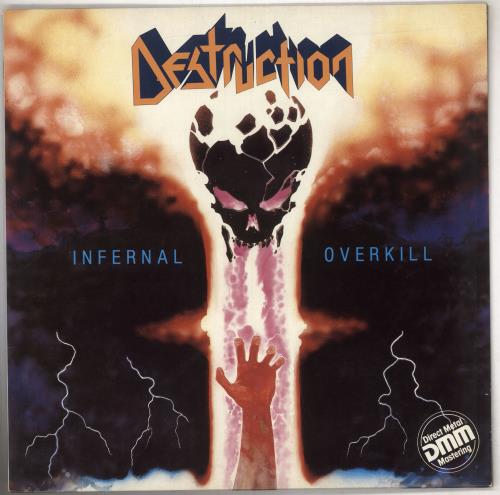 Destruction Infernal Overkill vinyl LP album (LP record) German D47LPIN740237