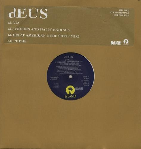 Deus Via 12" vinyl single (12 inch record / Maxi-single) UK D-S12VI159898
