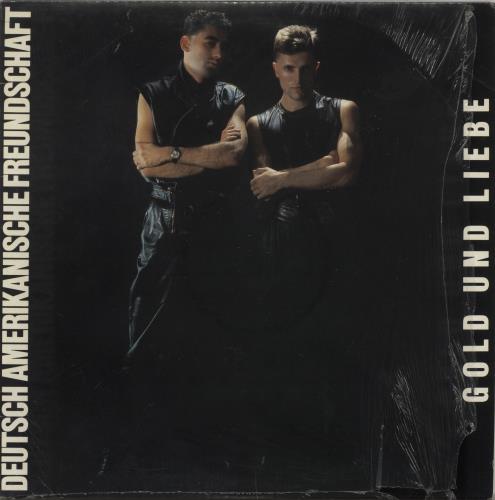 Deutsch Amerikanische Freundschaft Gold Und Liebe - Shrink vinyl LP album (LP record) UK DAFLPGO874511