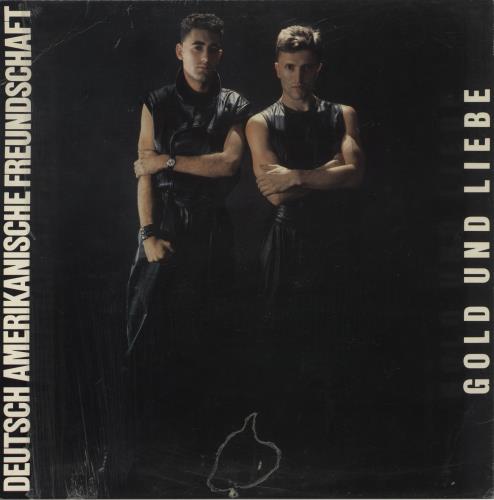 Deutsch Amerikanische Freundschaft Gold Und Liebe - Shrink vinyl LP album (LP record) UK DAFLPGO874511
