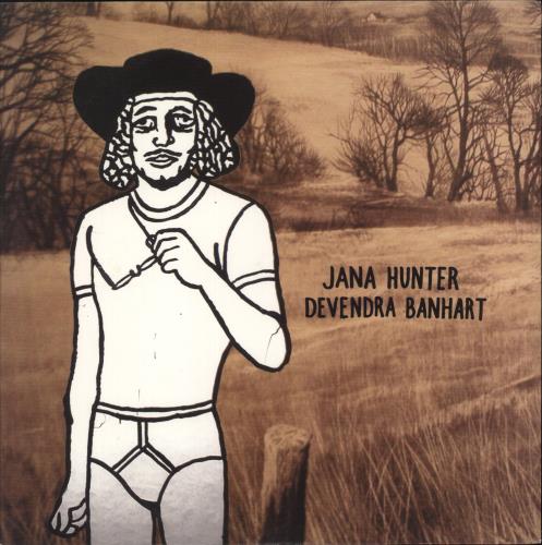 Devendra Banhart Jana Hunter / Devendra Banhart vinyl LP album (LP record) US DBHLPJA878041
