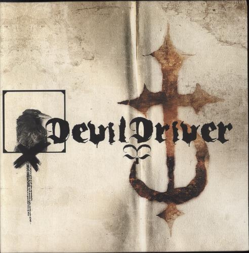 DevilDriver DevilDriver - White, Orange & Gold Splatter vinyl LP album (LP record) UK 1Q0LPDE817531